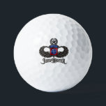 82nd Airborne Jumpmaster Golf Balls<br><div class="desc">Show military pride with this remarkably distinctive,  highly detailed rendition of the iconic insignia of the 82nd Airborne Division and Jumpmaster wings. Available only on Zazzle!</div>