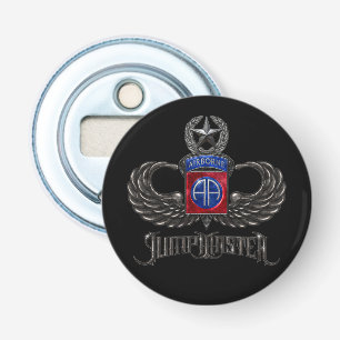 82nd Airborne Jumpmaster Magnetic Bottle Opener