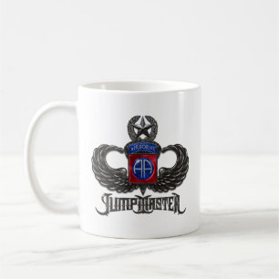 82nd Airborne Jumpmaster White Coffee Mug