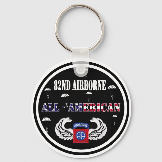 82nd Airborne Keychain (Front)
