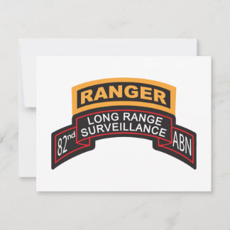 82nd Airborne LRS Scroll, Ranger Tab