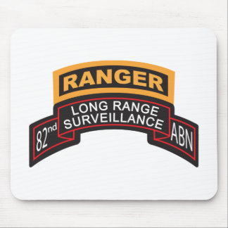 82nd Airborne LRS Scroll, Ranger Tab Mouse Mat