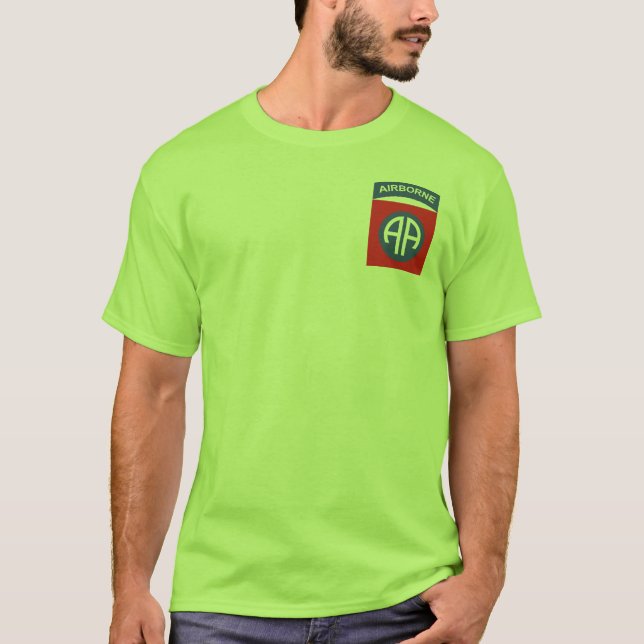 82nd Airborne Motto T-Shirt (Front)