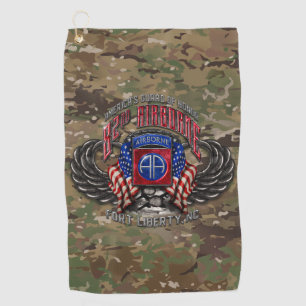 82nd Airborne OCP Camo Golf Towel