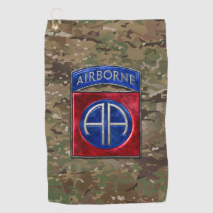 82nd Airborne OCP Camo Golf Towel