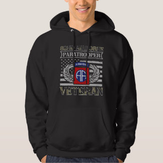 82nd Airborne Paratrooper Veteran Men Women Hoodie