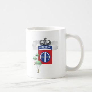 82nd Airborne, Paratroopers, Senior Jump Wings Coffee Mug