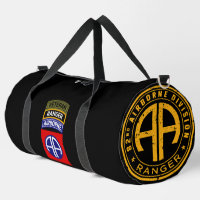 82nd Airborne Ranger Veteran Tab Customizable