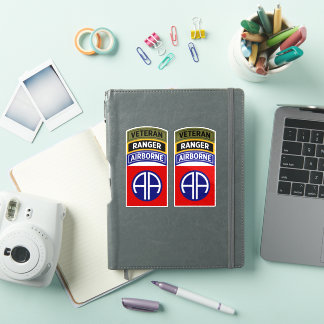 82nd Airborne Ranger Veteran Tab Patch