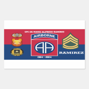 82ND AIRBORNE SOLDIER FOR LIFE STICKER