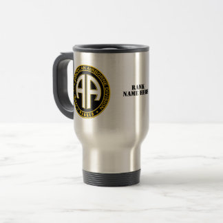 82nd All American Airborne Ranger Badge Travel Mug
