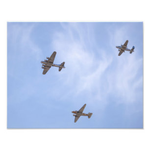 8355-Vintage World War II Planes Photo Print
