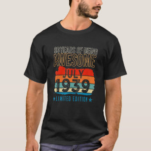 83 Year Old July 1939 83rd Birthday 1 T-Shirt