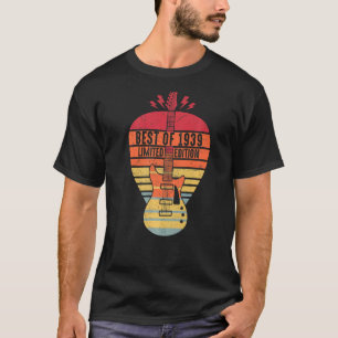 83 Years Old Birthday Best Of 1939 Guitar T-Shirt