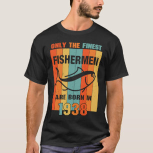 83rd Birthday for 83 Year Old Fishing Fishermen 1 T-Shirt