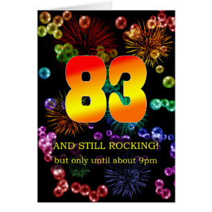 83rd Birthday Still Rocking