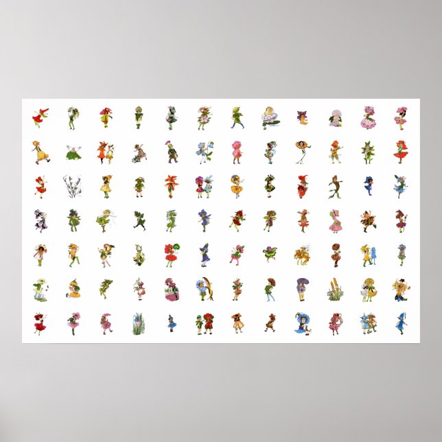 84 Flower Children Poster (Front)