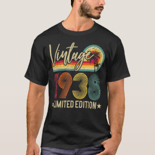 84 Year Old  Vintage 1938  84th Bday T-Shirt