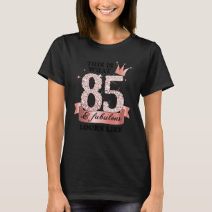85 & Fabulous I Rose And White Party Group Candid  T-Shirt