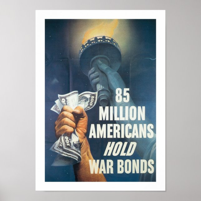 85 Million Americans Poster (Front)