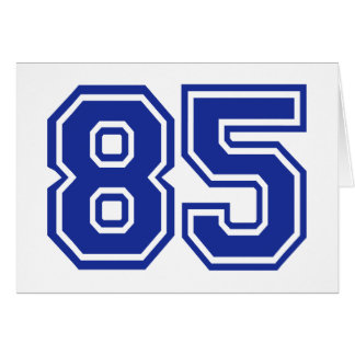 85 - number