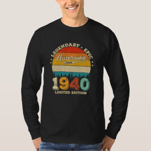 85 Year Old Bday 1940 Awesome 85th Birthday Gift T-Shirt