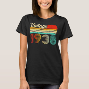 85 Year Old Birthday Vintage 1938 85th Birthday T-Shirt