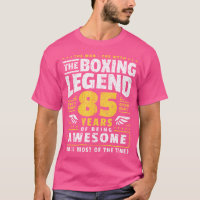 85Th Birthday Boxing 85 Years Old Boxer