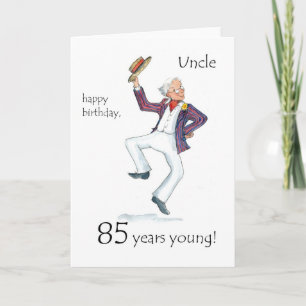 85th Birthday Card for an Uncle