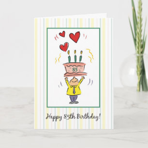 85th Birthday Celebration Card