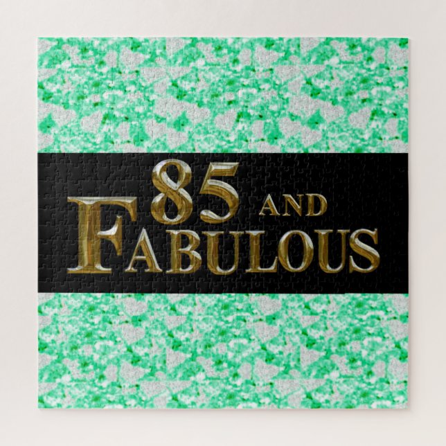 85th Birthday  Jigsaw Puzzle (Vertical)