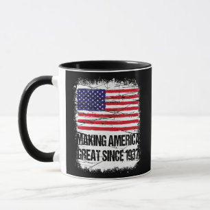 85th Birthday Making America Great Since 1937  Mug