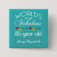 85th Birthday Most Fabulous Colourful Gem