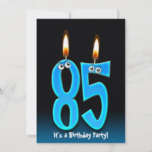 85th Birthday Party Invitation