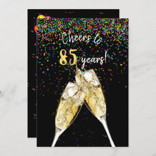 85th Birthday party Invitation