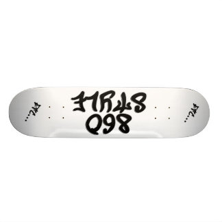 860 Style Plain Skateboard