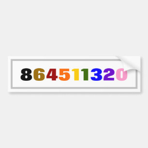 864511320 BUMPER STICKER