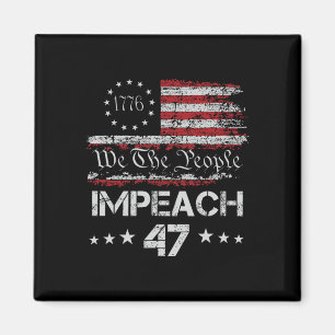8647 Anti Trump Impeach Trump Impeach 47 Resist 86 Magnet