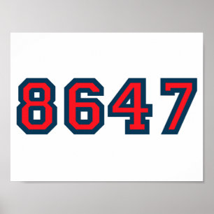 8647 Anti Trump Resistance Poster
