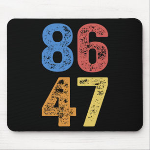 8647 Anti Trump Subtle Resist Protest Mouse Mat