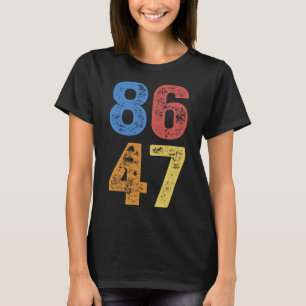 8647 Anti Trump Subtle Resist Protest T-Shirt