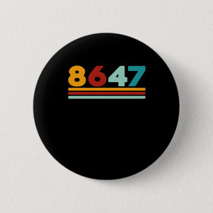 8647 - Antifascism Design Classic Creative Style 6 Cm Round Badge