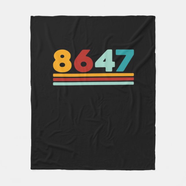 8647 - Antifascism Design Classic Creative Style Fleece Blanket (Front)