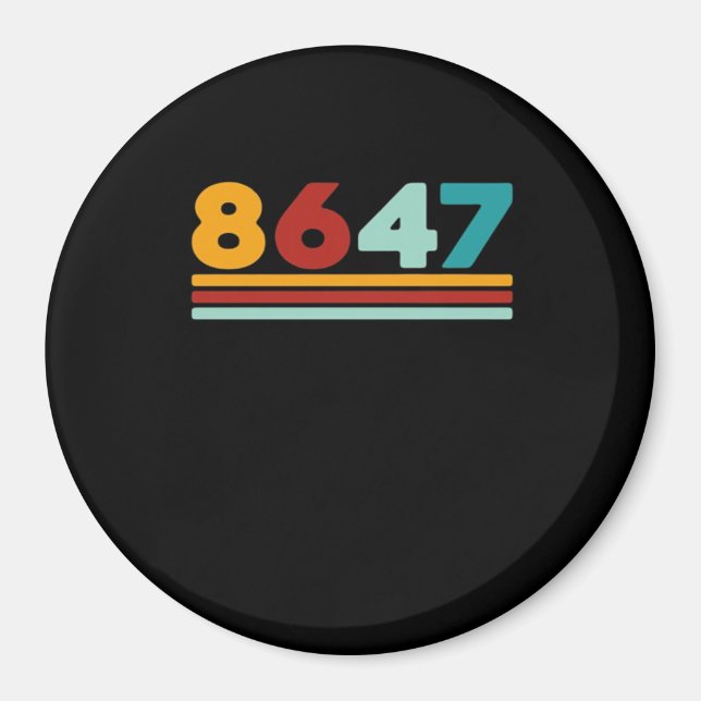 8647 - Antifascism Design Classic Creative Style Magnet (Front)