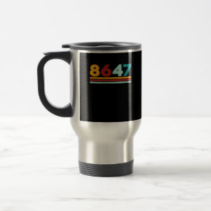 8647 - Antifascism Design Classic Creative Style Travel Mug