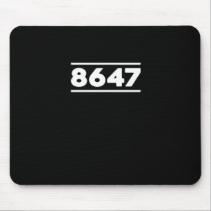 8647 - Antifascism Design Classic Design Mouse Mat