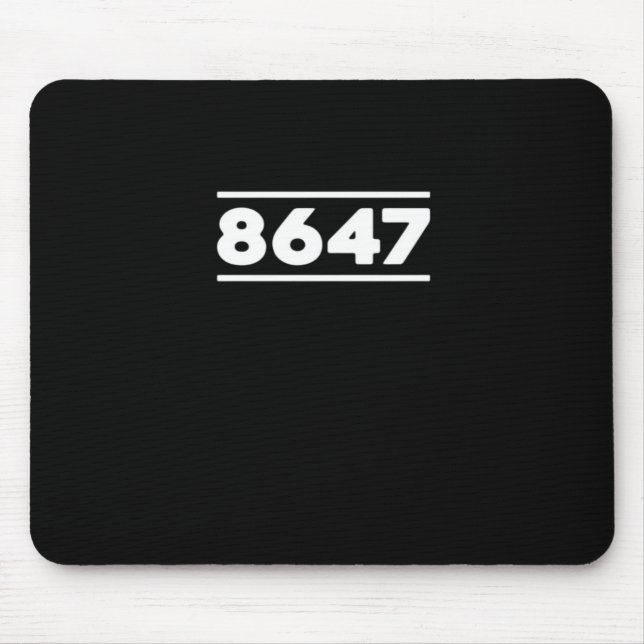 8647 - Antifascism Design Classic Design Mouse Mat (Front)