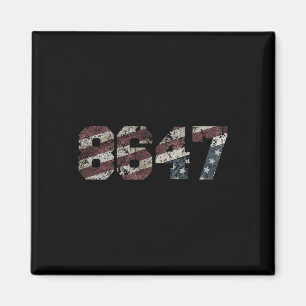 8647 Distressed Flag Style Magnet