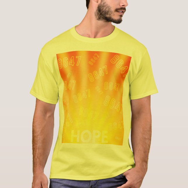 8647 HOPE by focusln T-Shirt (Front)