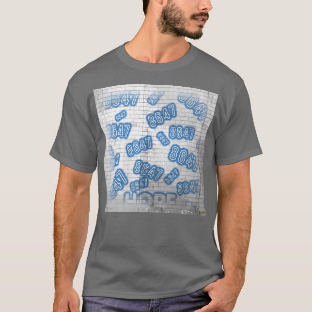 8647 HOPE by focusln T-Shirt (Front)